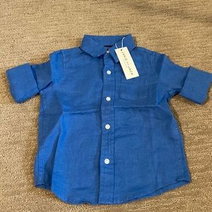 Janie and Jack toddler button-up shirt